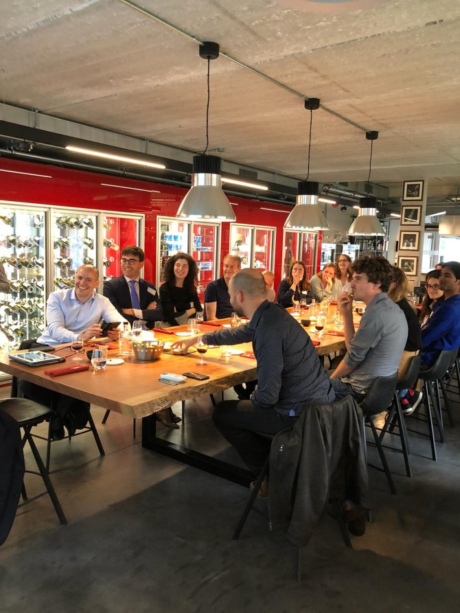 Chapter meeting Tapas & Wine Bar by Tassos Haniotis, Brussels 2019